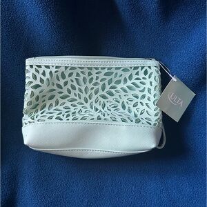 ɴᴡᴛ $3! Leafy Mint Makeup/Toiletry Travel Bag🌿